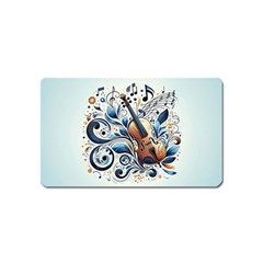 Cello Magnet (name Card) by RiverRootz