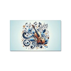 Cello Sticker Rectangular (10 Pack) by RiverRootz