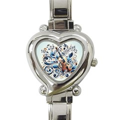 Cello Heart Italian Charm Watch