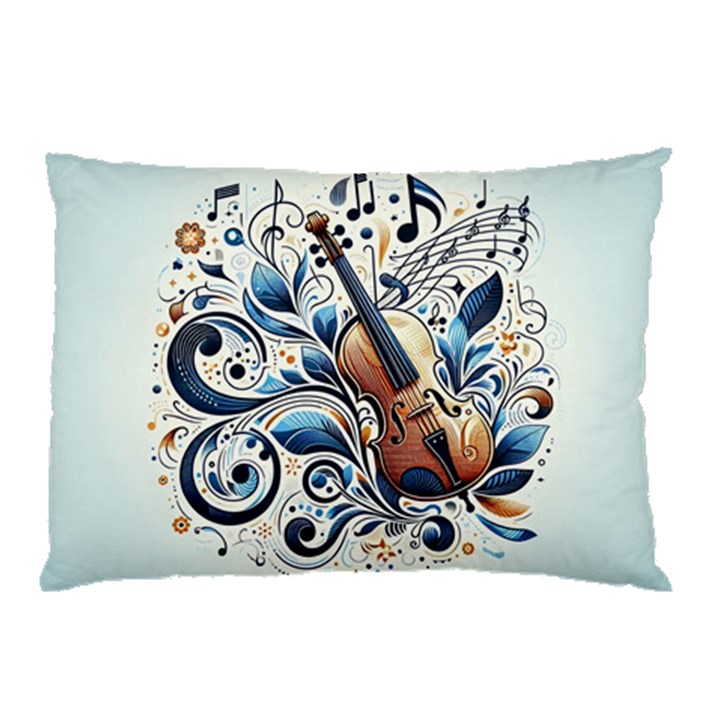 Cello Pillow Case (Two Sides)