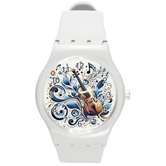 Cello Round Plastic Sport Watch (m)