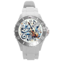 Cello Round Plastic Sport Watch (l)