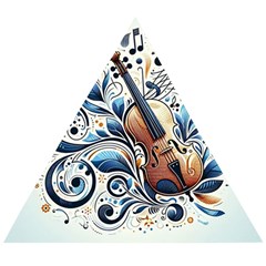 Cello Wooden Puzzle Triangle by RiverRootz