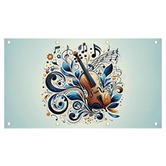 Cello Banner And Sign 7  X 4  by RiverRootz