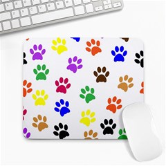 Pawprints Paw Prints Paw Animal Large Mousepad by Apen