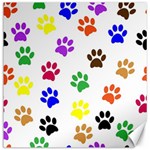 Pawprints Paw Prints Paw Animal Canvas 16  x 16  15.2 x15.41  Canvas - 1