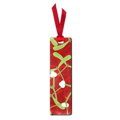 Mistletoe Christmas Texture Advent Small Book Marks by Hannah976