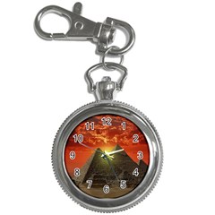 Pyramids Egypt Monument Landmark Sunrise Sunset Egyptian Key Chain Watches by Proyonanggan