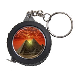 Pyramids Egypt Monument Landmark Sunrise Sunset Egyptian Measuring Tape by Proyonanggan