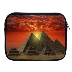 Pyramids Egypt Monument Landmark Sunrise Sunset Egyptian Apple Ipad 2/3/4 Zipper Cases by Proyonanggan