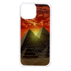 Pyramids Egypt Monument Landmark Sunrise Sunset Egyptian Iphone 13 Mini Tpu Uv Print Case by Proyonanggan