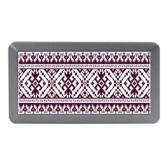 Illustration Ukrainian Folk Seamless Pattern Ornament Memory Card Reader (mini) by Proyonanggan