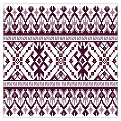 Illustration Ukrainian Folk Seamless Pattern Ornament Lightweight Scarf  by Proyonanggan