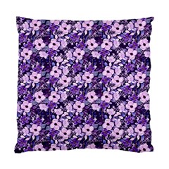 Purple Flowers 001 Purple Flowers 02 Standard Cushion Case (One Side)