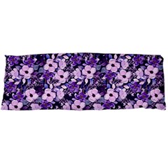 Purple Flowers 001 Purple Flowers 02 Body Pillow Case Dakimakura (Two Sides)