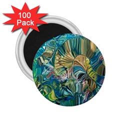 Abstract Petals 2 25  Magnets (100 Pack)  by kaleidomarblingart