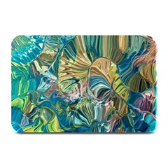 Abstract Petals Plate Mats by kaleidomarblingart