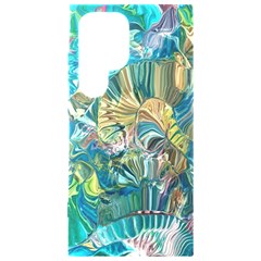 Abstract Petals Samsung Galaxy S24 Ultra 6 9 Inch Black Tpu Uv Case by kaleidomarblingart