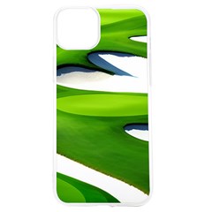 Golf Course Par Green Iphone 15 Tpu Uv Print Case by Proyonanggan