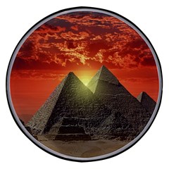 Pyramids Egypt Monument Landmark Sunrise Sunset Egyptian Wireless Fast Charger(black) by Proyonanggan