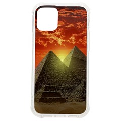 Pyramids Egypt Monument Landmark Sunrise Sunset Egyptian Iphone 12 Mini Tpu Uv Print Case	 by Proyonanggan