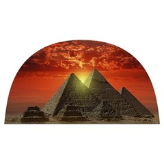 Pyramids Egypt Monument Landmark Sunrise Sunset Egyptian Anti Scalding Pot Cap by Proyonanggan