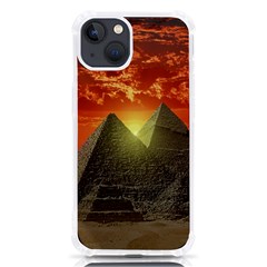 Pyramids Egypt Monument Landmark Sunrise Sunset Egyptian Iphone 13 Tpu Uv Print Case by Proyonanggan