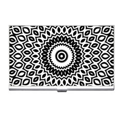 Circular Concentric Radial Symmetry Abstract Business Card Holder by Proyonanggan