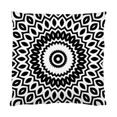 Circular Concentric Radial Symmetry Abstract Standard Cushion Case (two Sides) by Proyonanggan