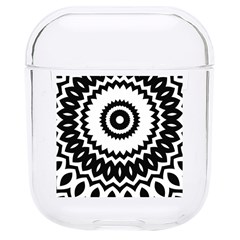 Circular Concentric Radial Symmetry Abstract Hard Pc Airpods 1/2 Case by Proyonanggan