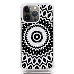 Circular Concentric Radial Symmetry Abstract iPhone 13 Pro TPU UV Print Case