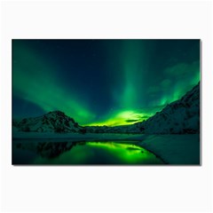 Iceland Aurora Borealis Postcards 5  X 7  (pkg Of 10) by Proyonanggan