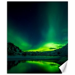 Iceland Aurora Borealis Canvas 8  X 10  by Proyonanggan