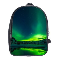 Iceland Aurora Borealis School Bag (xl) by Proyonanggan