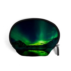 Iceland Aurora Borealis Accessory Pouch (small) by Proyonanggan