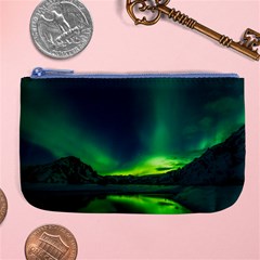 Iceland Aurora Borealis Large Coin Purse by Proyonanggan