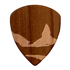 Iceland Aurora Borealis Wood Guitar Pick (set Of 10)