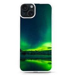 Iceland Aurora Borealis Iphone 15 Tpu Uv Print Case by Proyonanggan