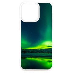 Iceland Aurora Borealis Iphone 15 Plus Tpu Uv Print Case by Proyonanggan