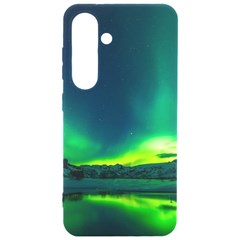 Iceland Aurora Borealis Samsung Galaxy S24 6 2 Inch Black Tpu Uv Case