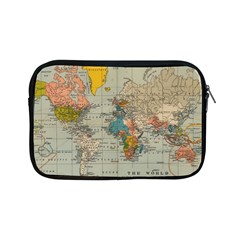 Vintage World Map Apple Ipad Mini Zipper Cases