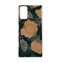 Flower Patterns Pattern Beige Green Samsung Galaxy Note 20 Tpu Uv Case by Proyonanggan