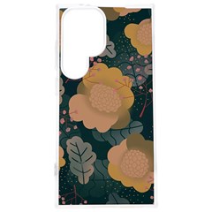 Flower Patterns Pattern Beige Green Samsung Galaxy S24 Plus 6 7 Inch Tpu Uv Case by Proyonanggan