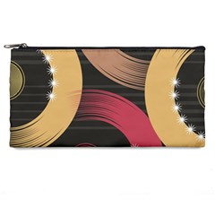 Circle Colorful Shine Line Pattern Geometric Pencil Case by Proyonanggan