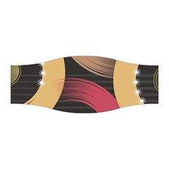 Circle Colorful Shine Line Pattern Geometric Stretchable Headband by Proyonanggan