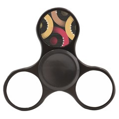 Circle Colorful Shine Line Pattern Geometric Finger Spinner by Proyonanggan