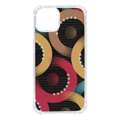 Circle Colorful Shine Line Pattern Geometric Iphone 14 Tpu Uv Print Case by Proyonanggan