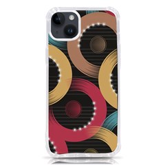 Circle Colorful Shine Line Pattern Geometric Iphone 14 Plus Tpu Uv Print Case by Proyonanggan