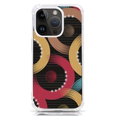 Circle Colorful Shine Line Pattern Geometric Iphone 14 Pro Tpu Uv Print Case by Proyonanggan