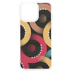 Circle Colorful Shine Line Pattern Geometric Iphone 15 Pro Max Tpu Uv Print Case by Proyonanggan